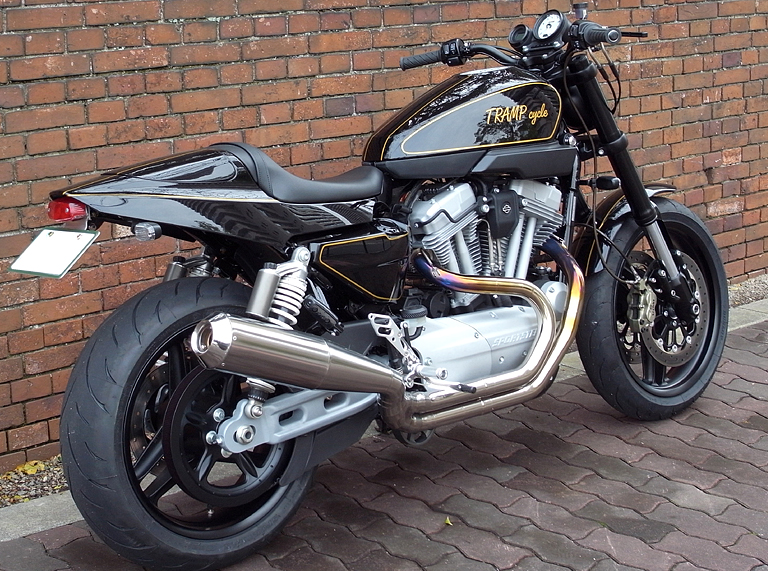 Hell Kustom Harley Davidson Xr1200 By Tramp Cycle