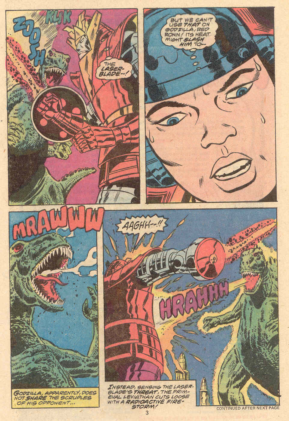 Read online Godzilla (1977) comic -  Issue #8 - 4