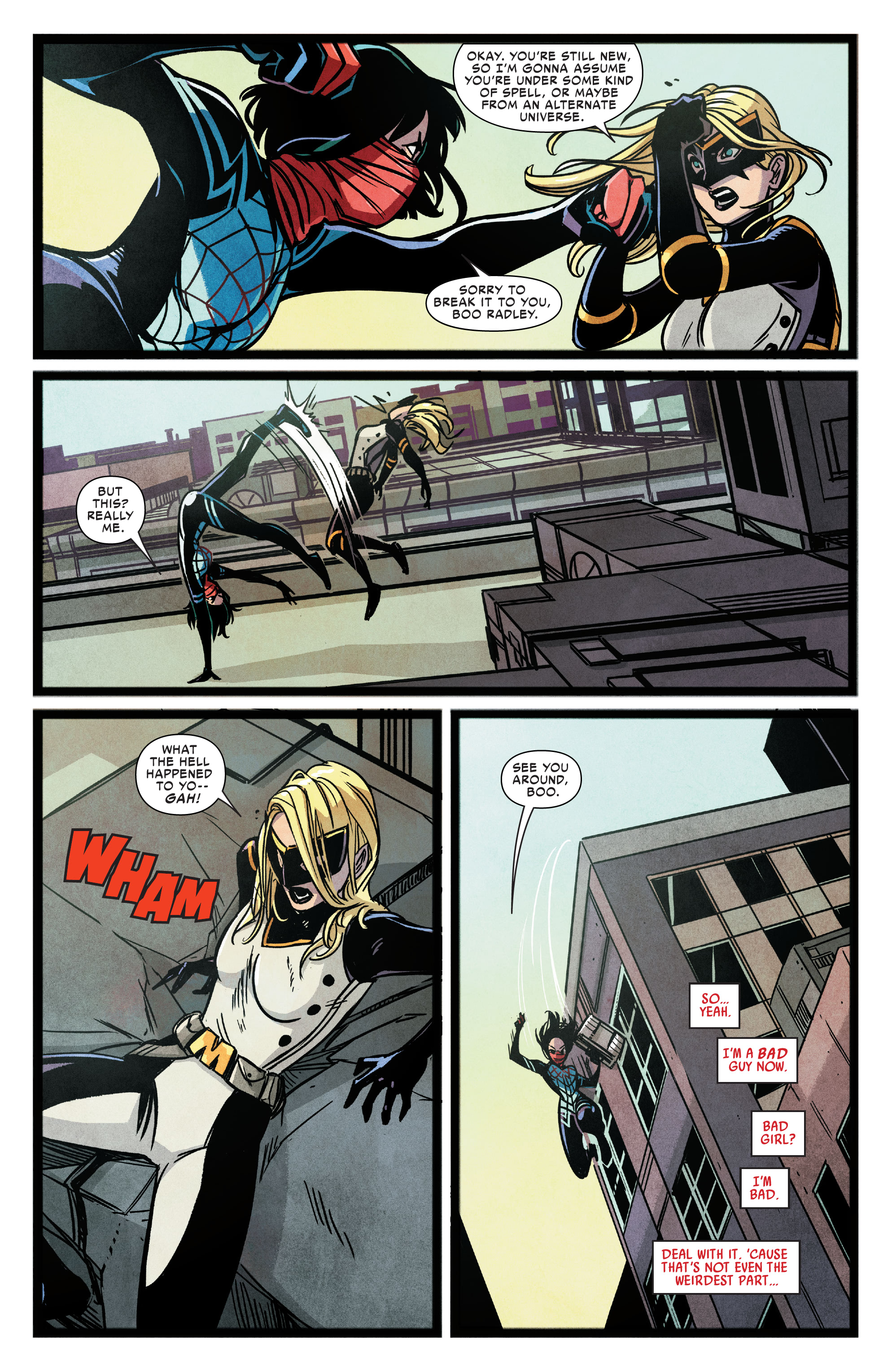 Read online Silk: Out of the Spider-Verse comic -  Issue # TPB 1 (Part 3) - 27