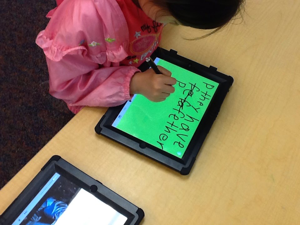 iPads In Learning digital postits... IdeaBoost iPad app