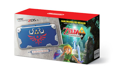 New Nintendo 2DS XL Hylian Shield Edition - Exclusive to GameStop