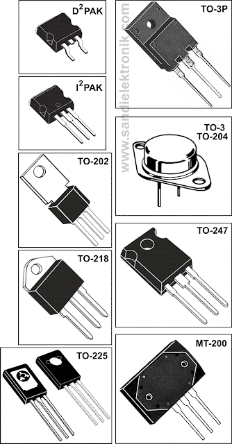 macam bentuk transistor