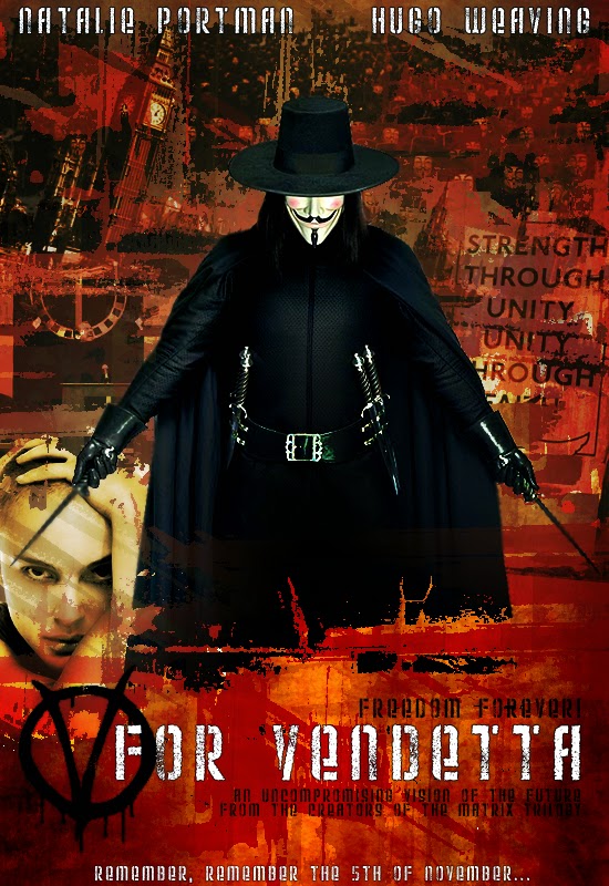 V For Vendetta (2005) BluRay 720p Full Movies + Subtitle Indonesia