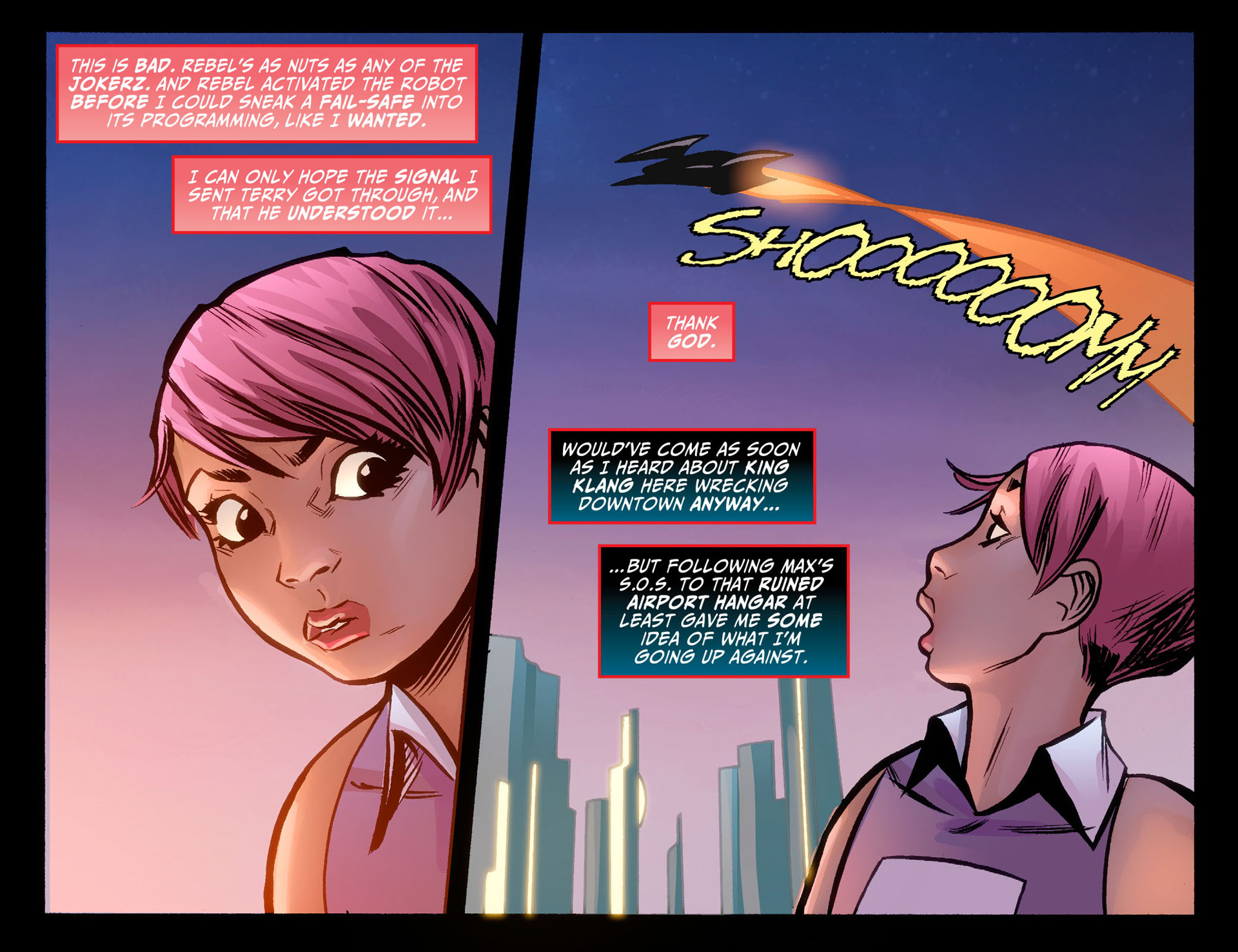 Read online Batman Beyond (2012) comic -  Issue #23 - 6