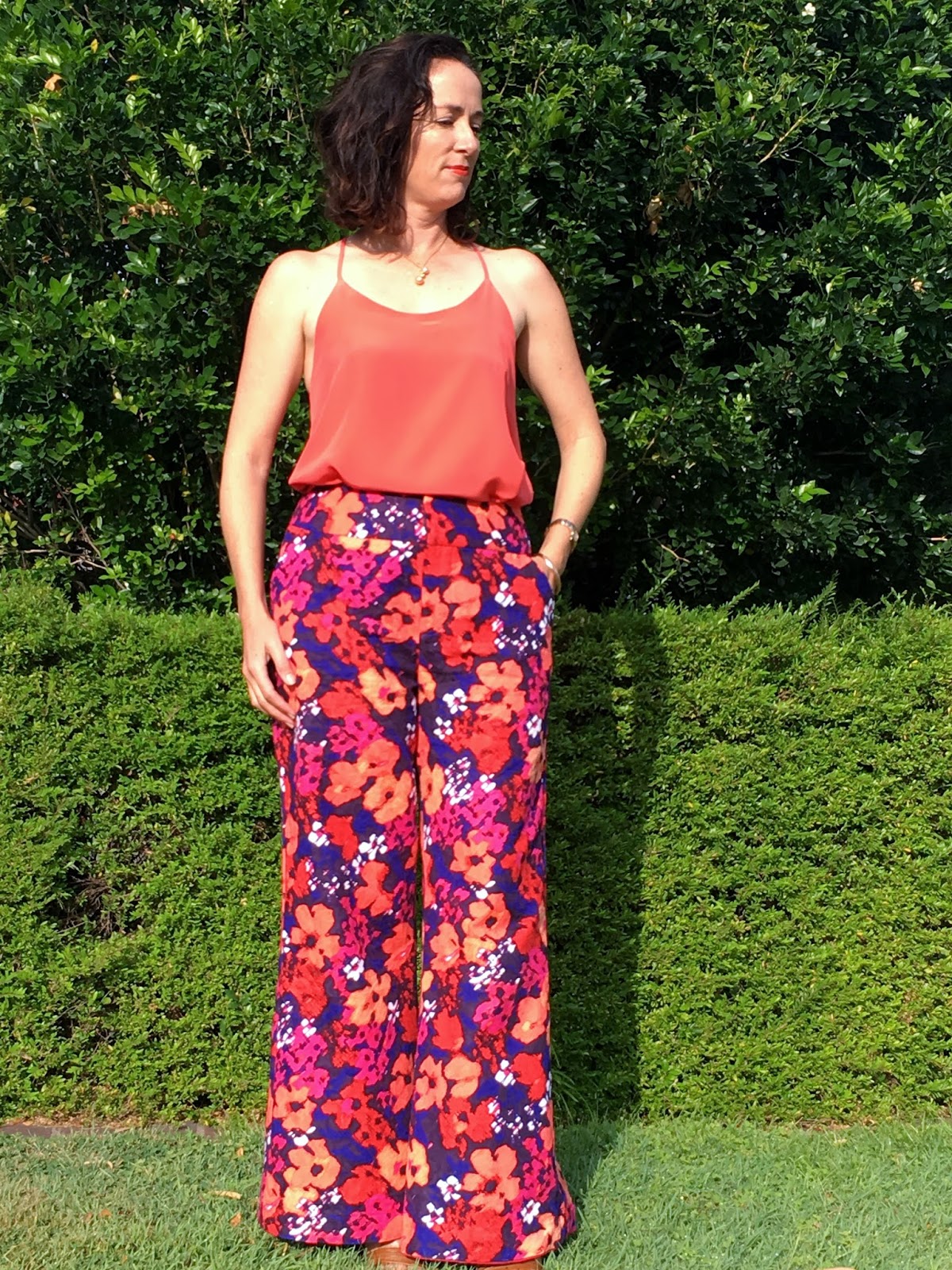 Bloom's Endless Summer: Sewing Bee Trousers + Cami