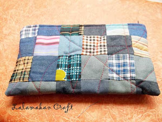  Kalau saya punya tas pasti isinya ada dompet  Membuat Dompet Patchwork