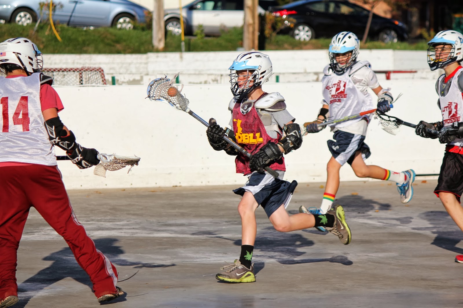 Duluth Box Lacrosse League Beautiful Day for Box Lacrosse!