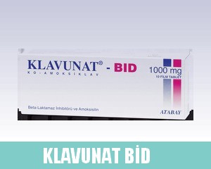 klavunat bid 1000 mg film tablet nedir
