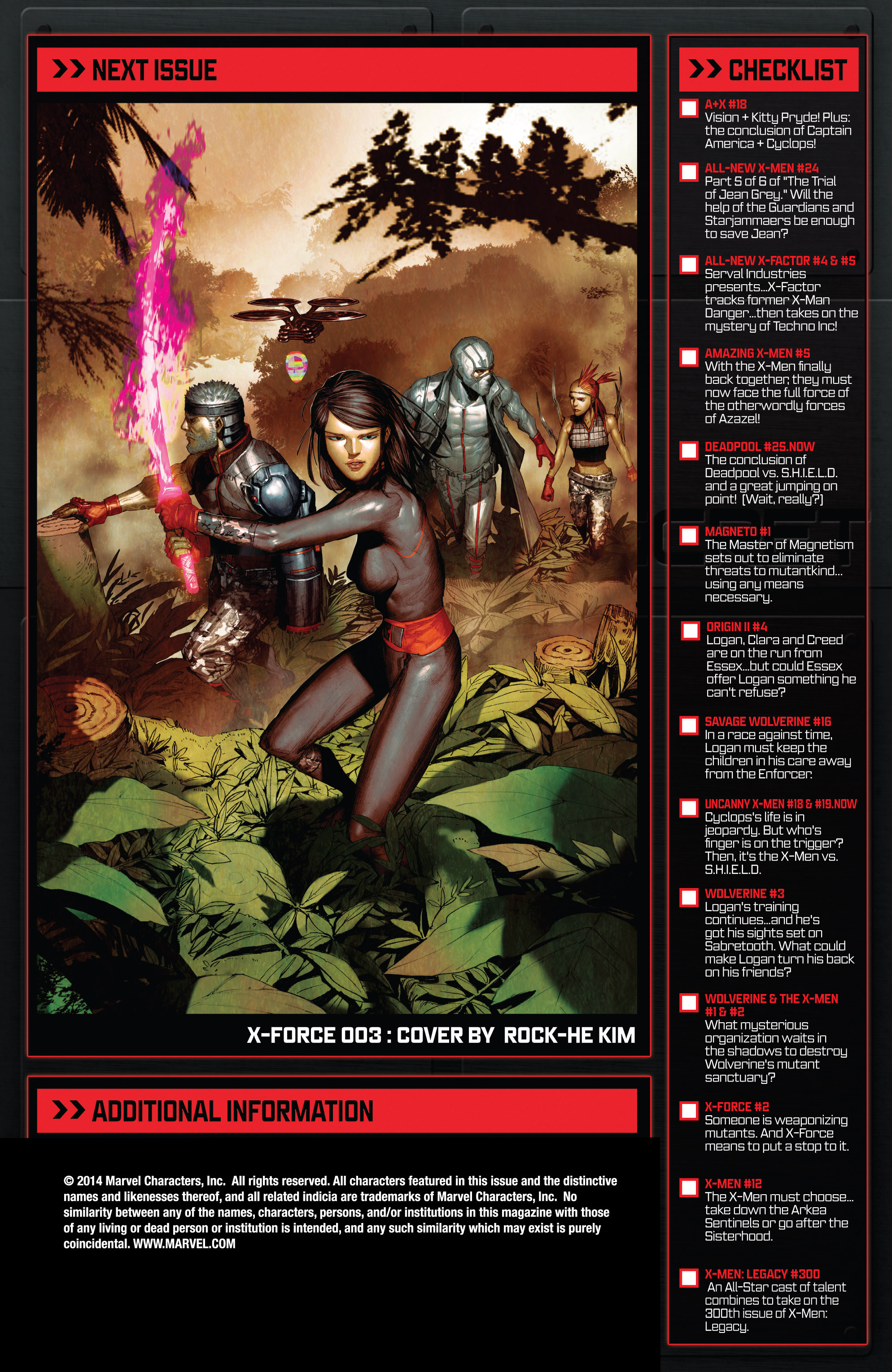 Read online X-Force (2014) comic -  Issue #2 - 23