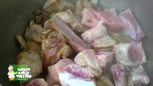 Costilla de Cerdo en Adobo Receta de Carne