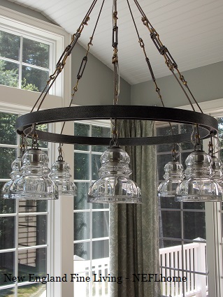 The Fine Living Muse August 2017 The Old Lights Great And Functional But Not For Style We Were Going With New England
