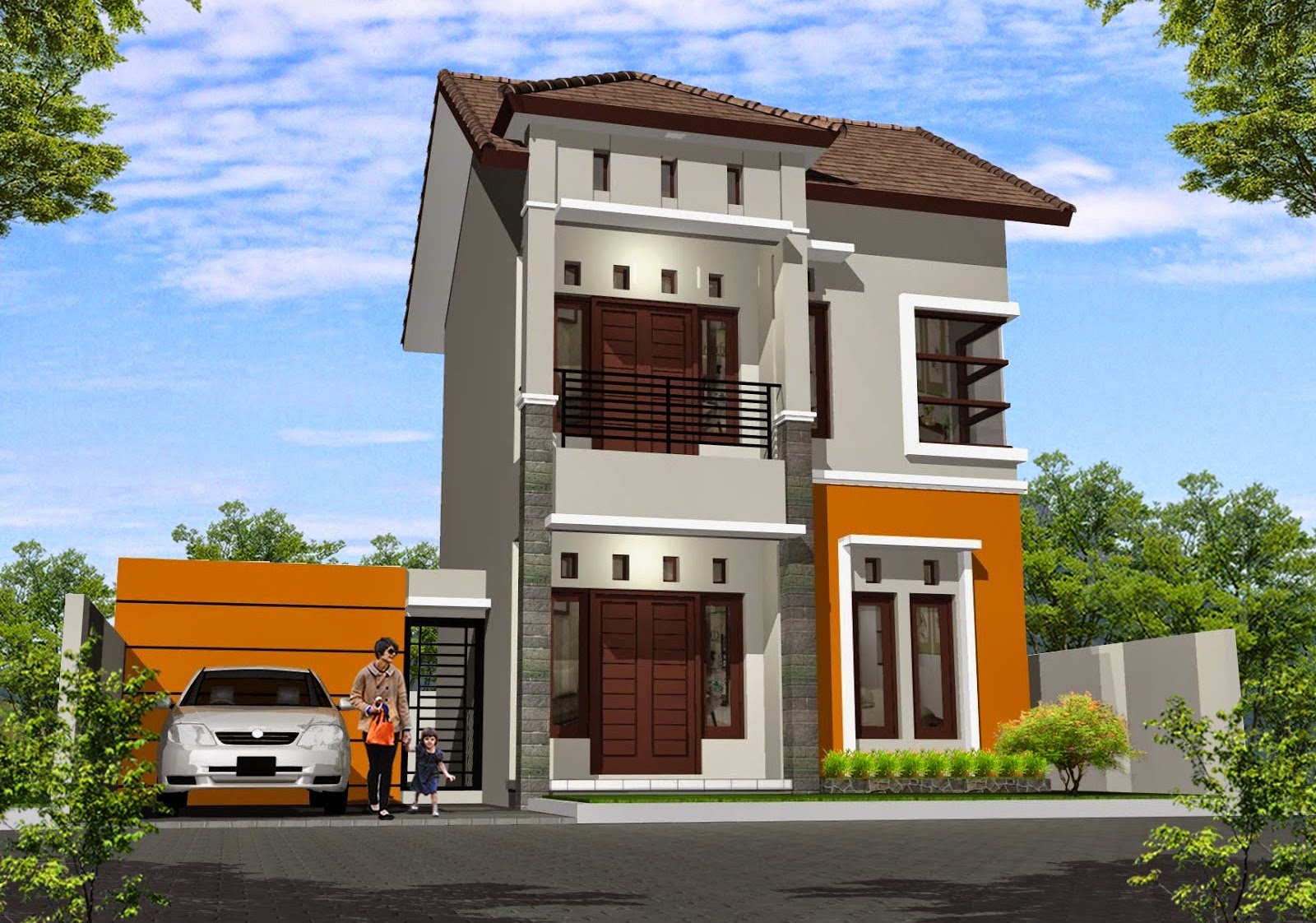 Desain Rumah Minimalis Idaman Keluarga Terbaru 2015