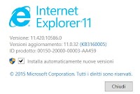 Si può rimuovere Internet Explorer da Windows 10, 7 e 8