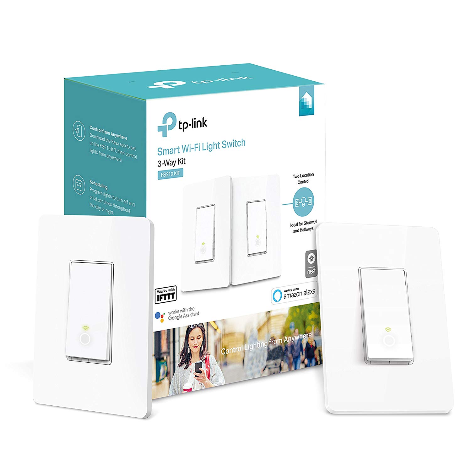 The Virtual Sink Tp Link Hs210 Kasa Smart 3 Way Kit Wifi