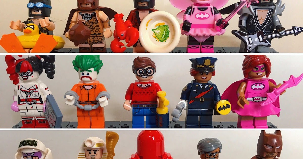 My Shiny Toy Robots: Toybox REVIEW: LEGO Batman Movie Minifigure Series