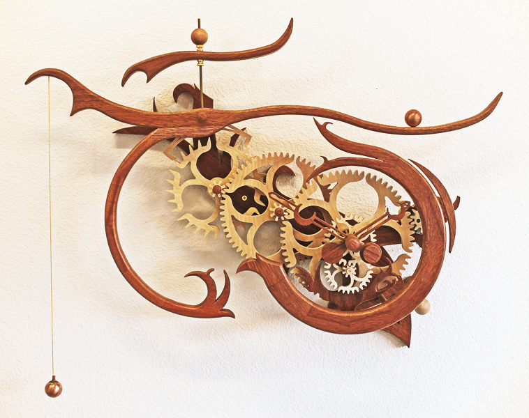 Clayton Boyer Tocks New Organic Clock