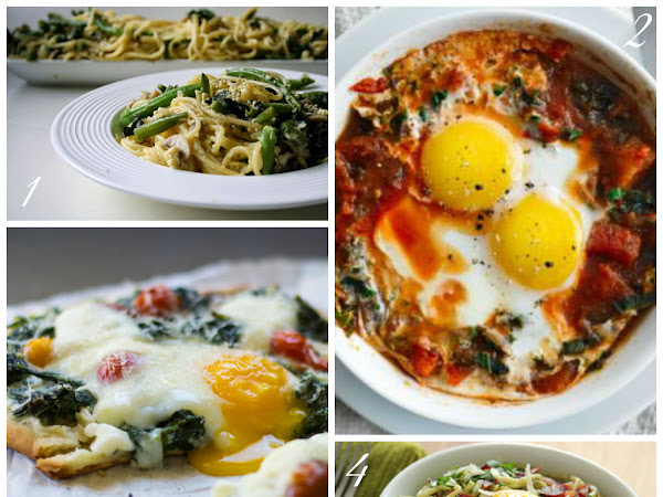 Creative cooking: Kale & Egg yolk