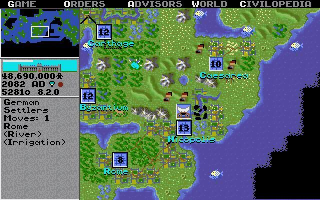Civilization é considerado pela PCGamer como um dos games mais importantes da industria