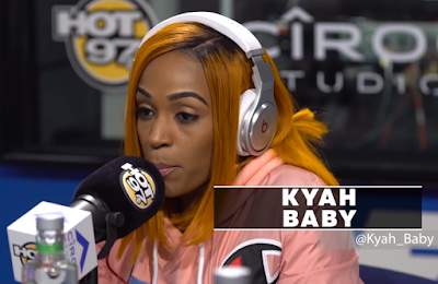 Kyah Baby Freestyles For Funk Flex | @Kyah_Baby
