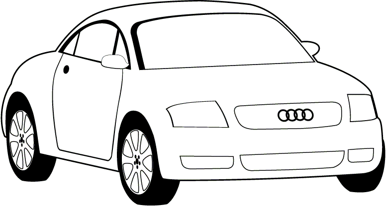 Simple Car Coloring Pages Printable (11 Image) - Colorings.net