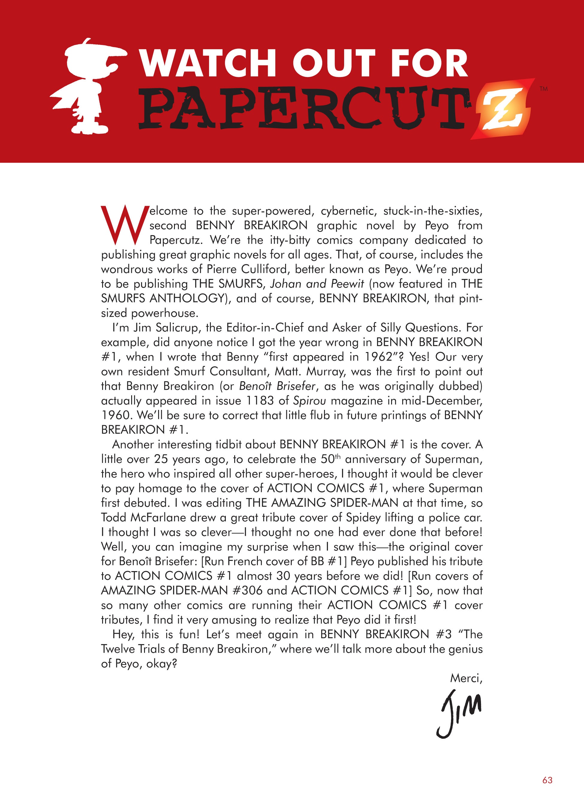 Read online Benny Breakiron comic -  Issue #2 - 64