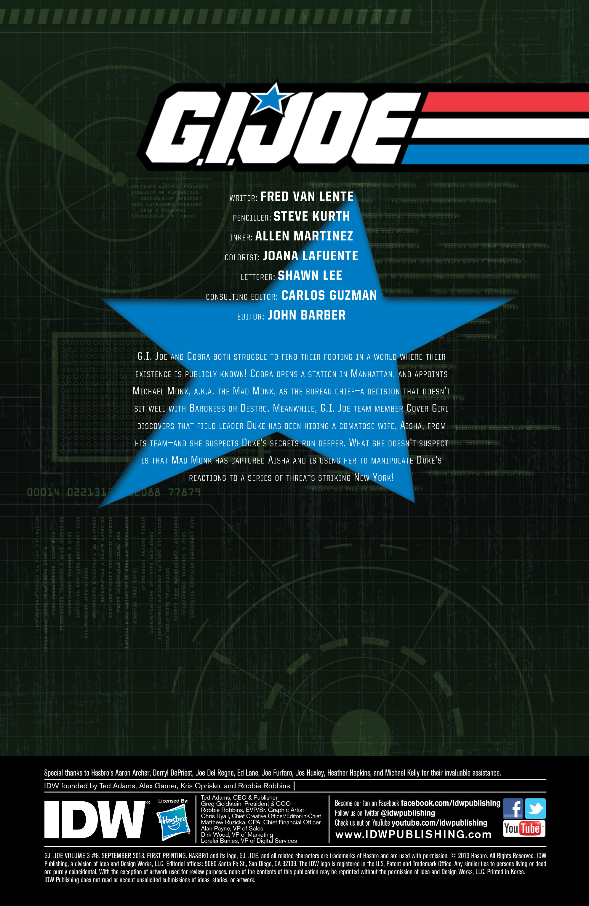 G.I. Joe (2013) issue 8 - Page 3