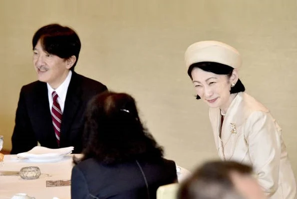 Emperor Naruhito and Empress Masako, Crown Prince Fumihito, Crown Princess Kiko, Princess Mako and Princess Kako