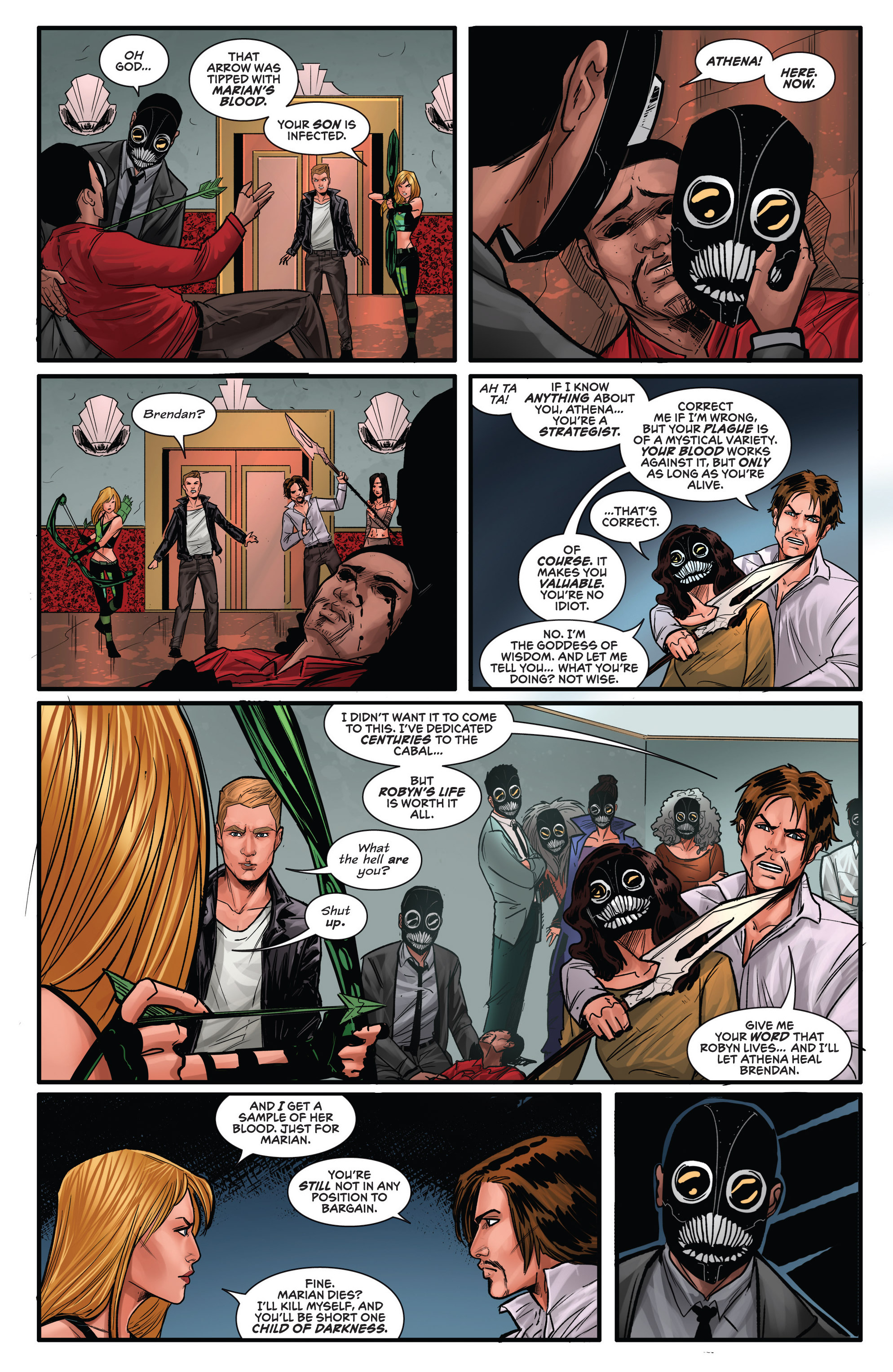 Read online Grimm Fairy Tales presents Robyn Hood (2014) comic -  Issue #10 - 20