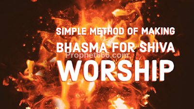 Simple Method of Making Powerful Energized Bhasma for Shiva Worship