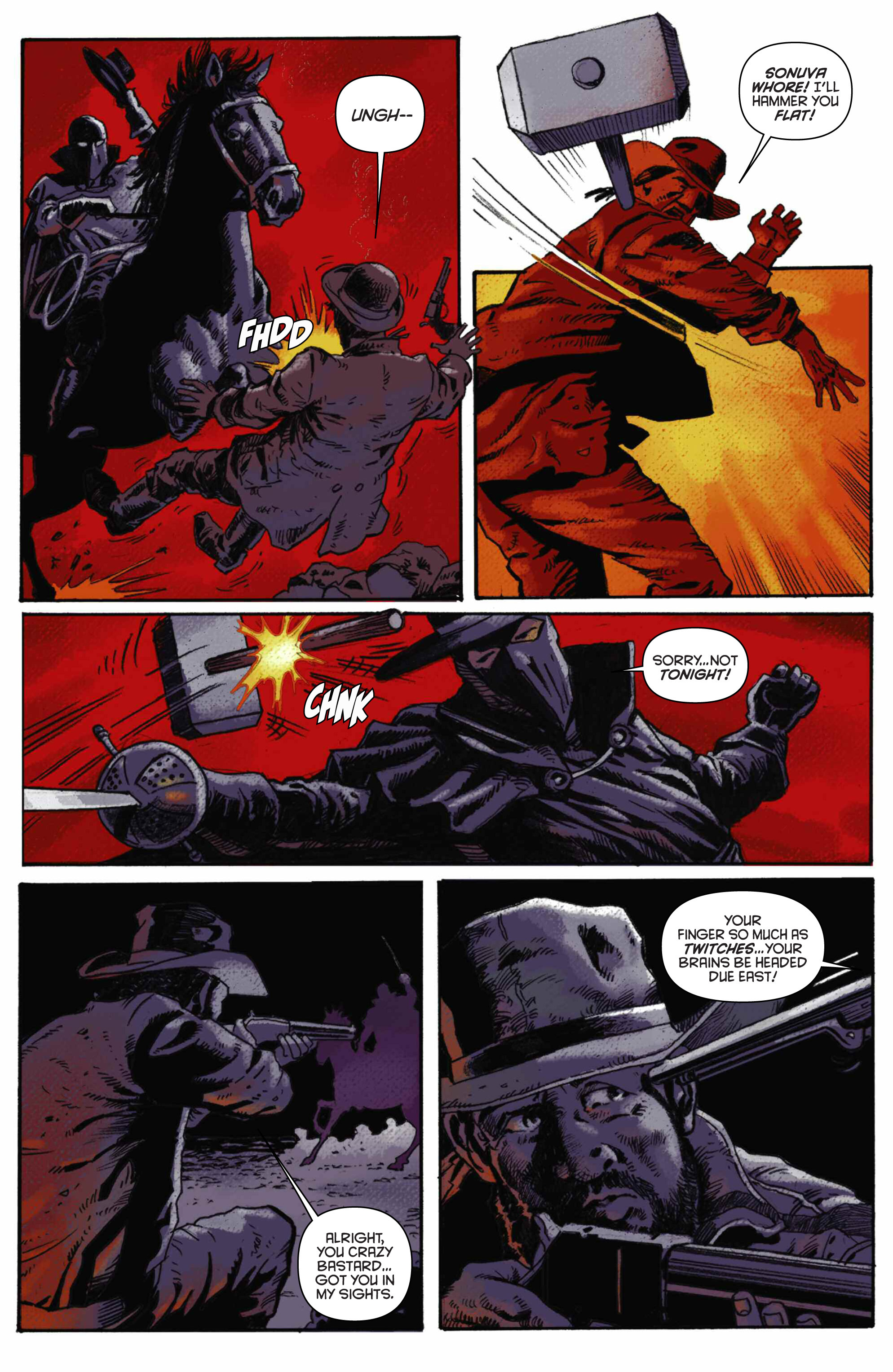 Read online Django/Zorro comic -  Issue #4 - 23