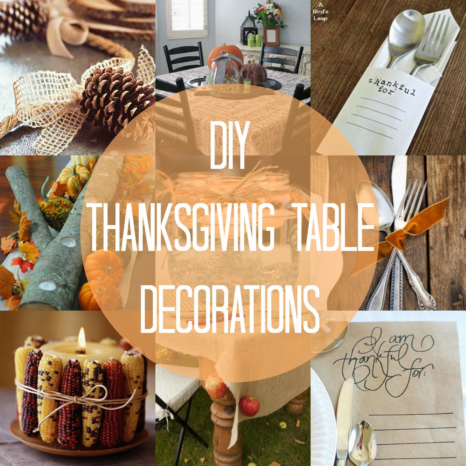 Measure Once, Cut Twice: Friday Favorites: DIY Thanksgiving Table ...