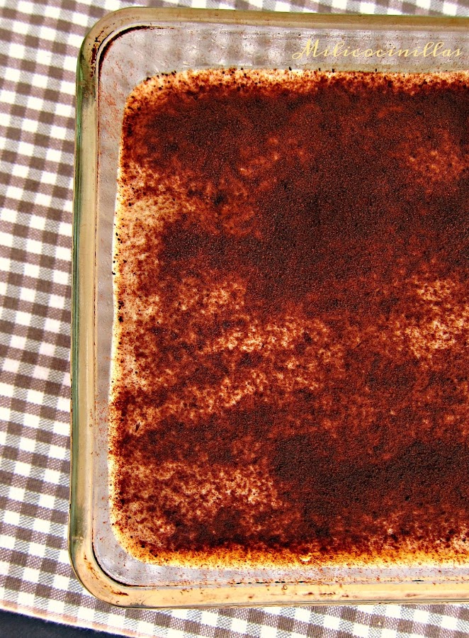Tiramisú-casero