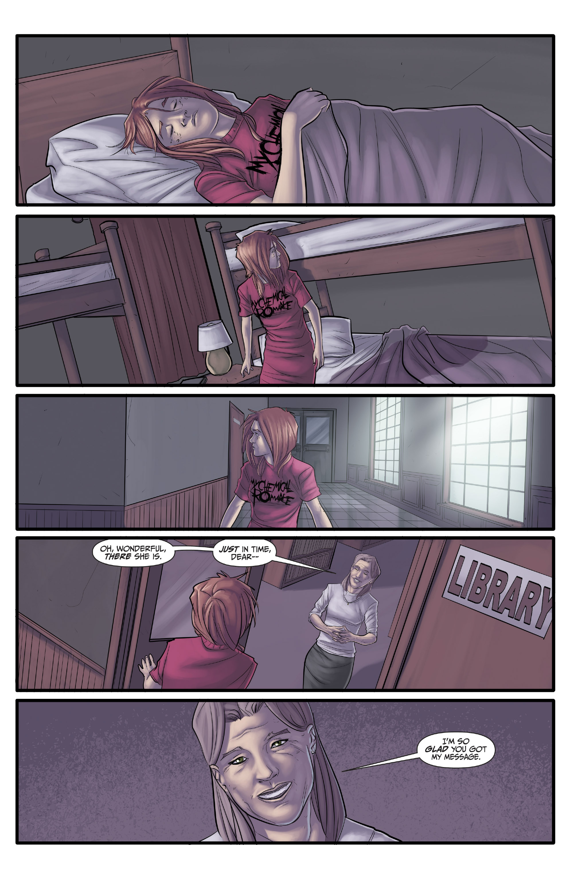 Read online Morning Glories comic -  Issue #42 - 3