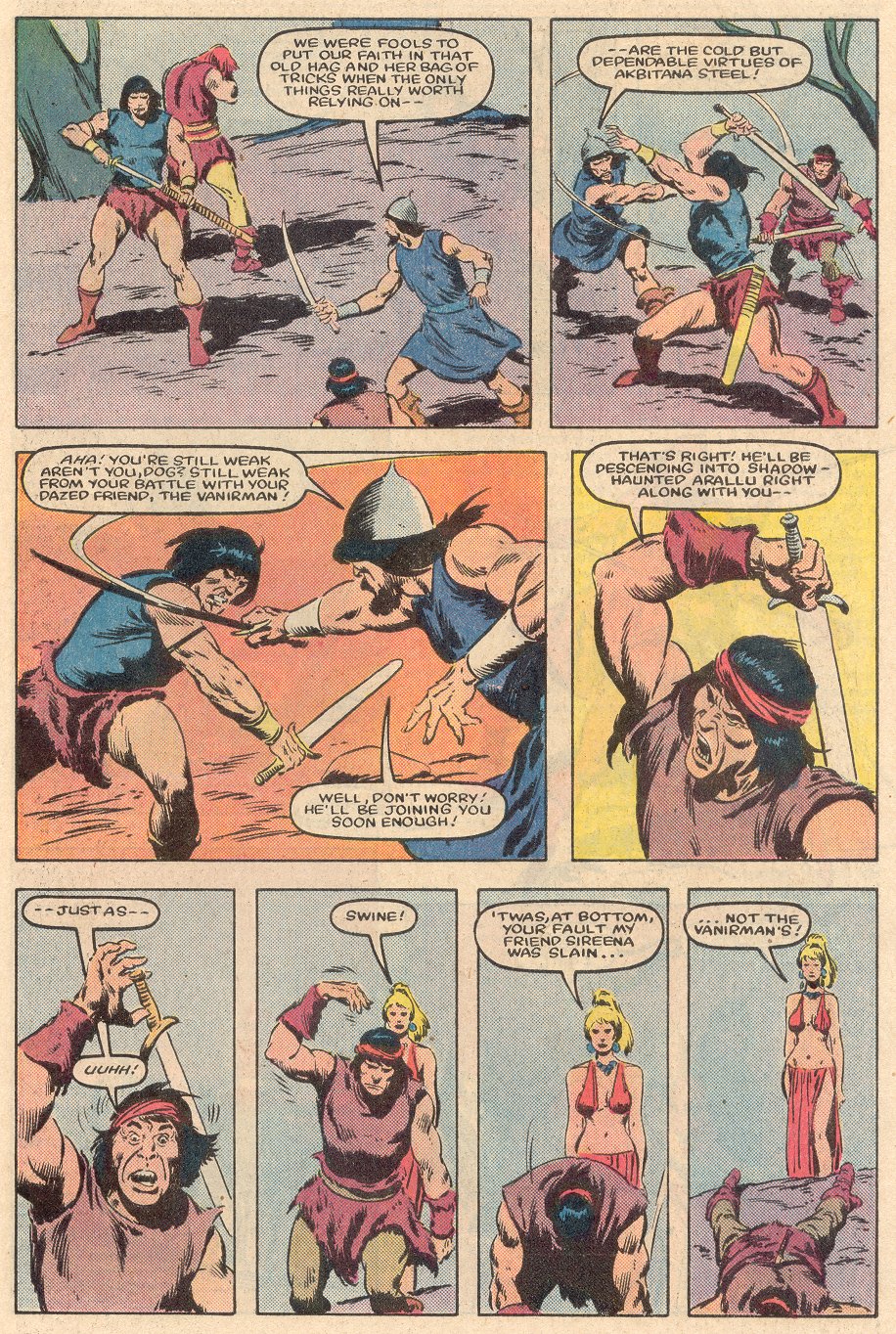 Read online Conan the Barbarian (1970) comic -  Issue #161 - 23