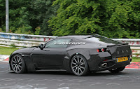Aston Martin S New Amg V8 Powered Vantage Caught For The