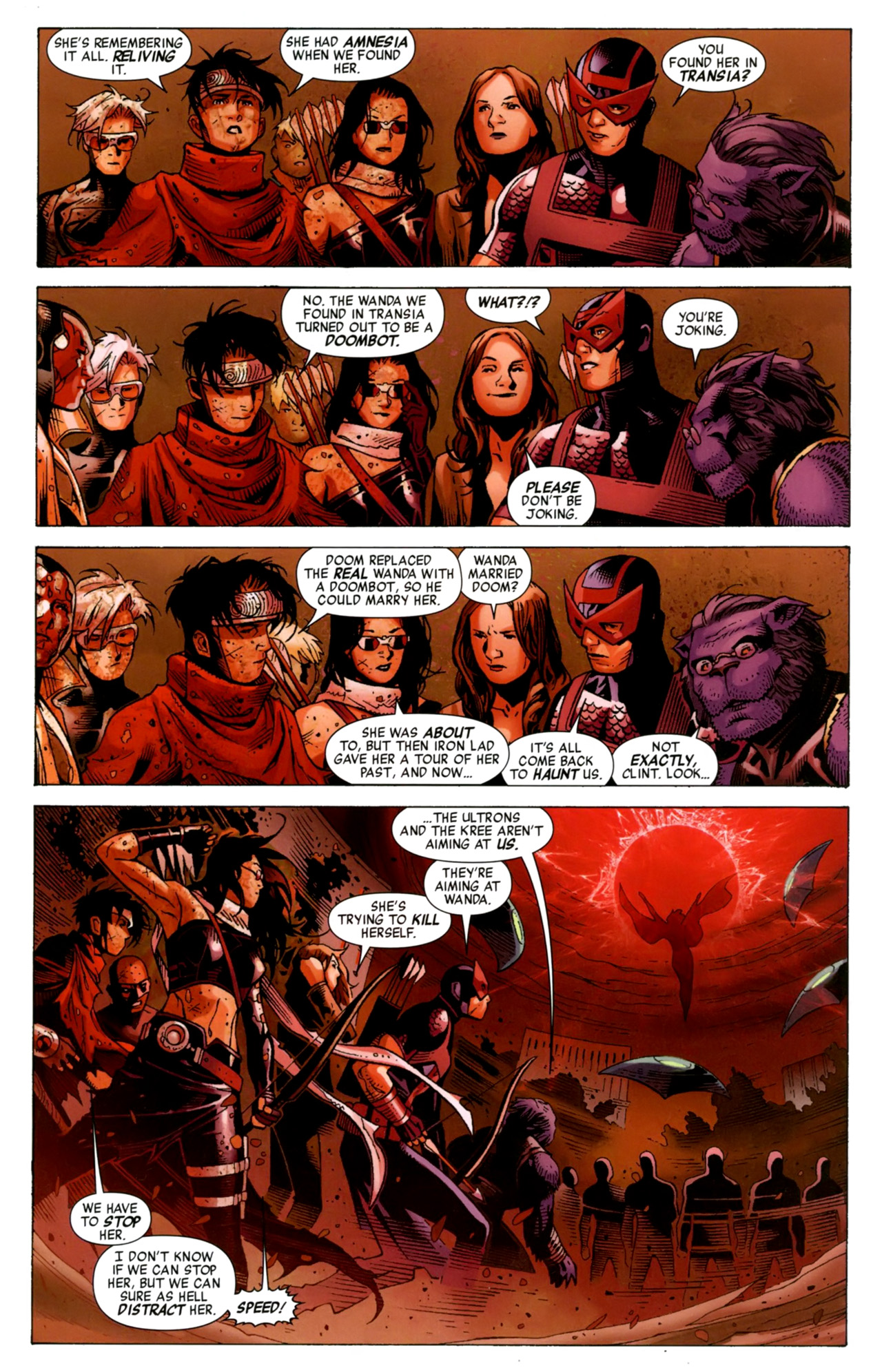 Read online Avengers: The Children's Crusade comic -  Issue #6 - 9