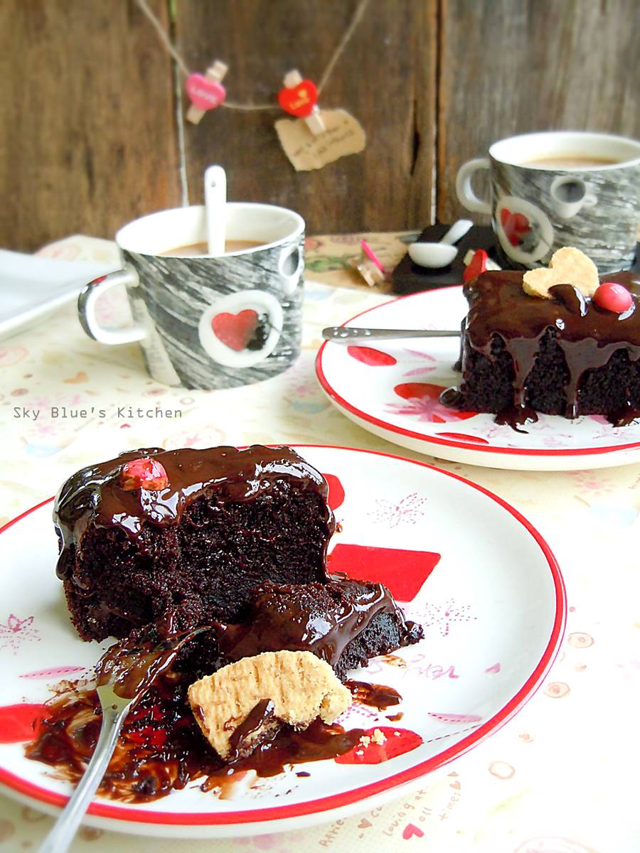 Melley Mey's Kitchen Coconut Milk Chocolate Cake..