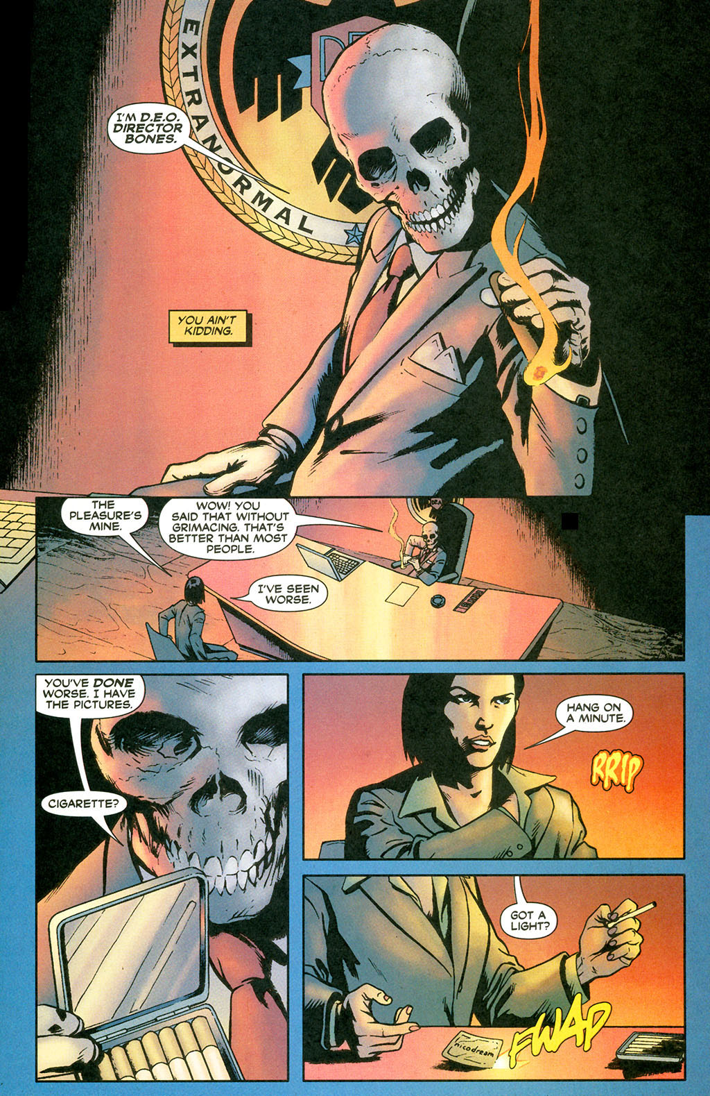 Read online Manhunter (2004) comic -  Issue #16 - 16
