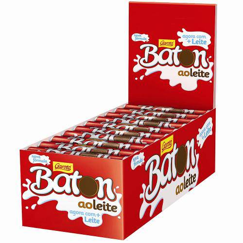 Americanas Chocolate Baton Ao Leite C/30 Garoto