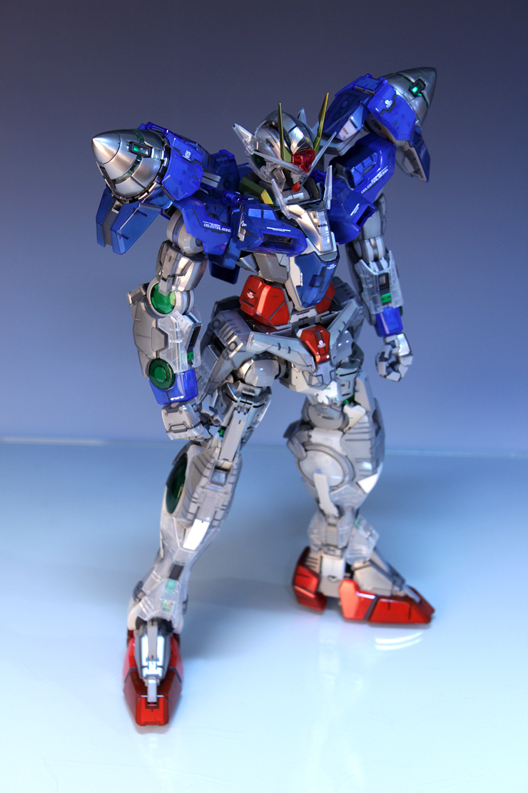 Painted Build Pg 1 60 00 Raiser Clear Parts Gundam Kits Collection News And Reviews