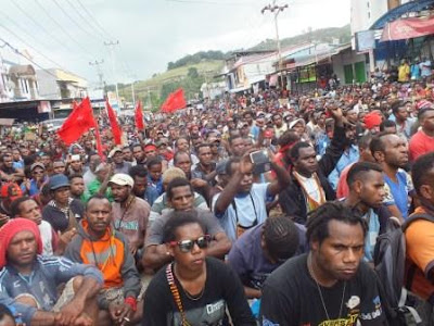 Pendukung KNPB dan ULMWP Bukan Segelintir Orang Namun Seluruh Rakyat Papua