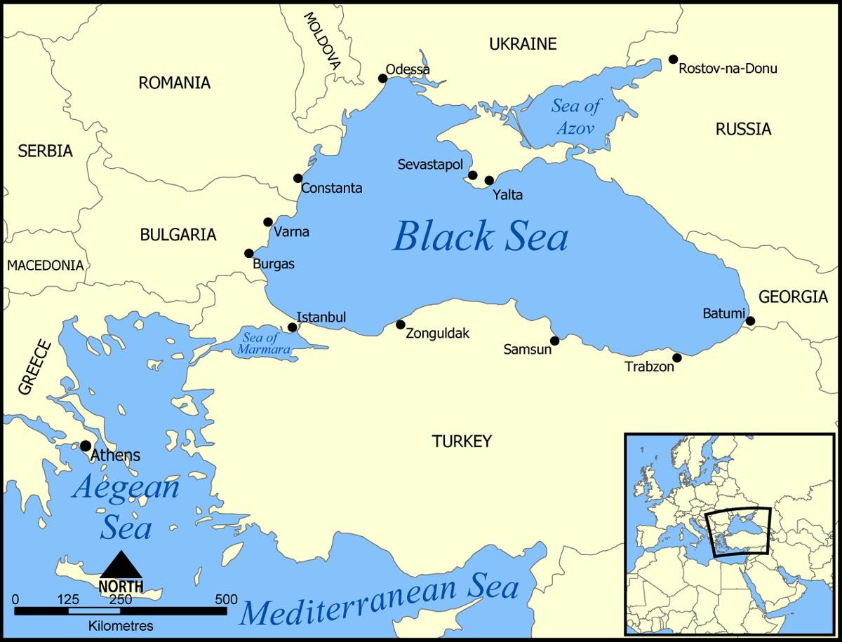 Black Sea Map 