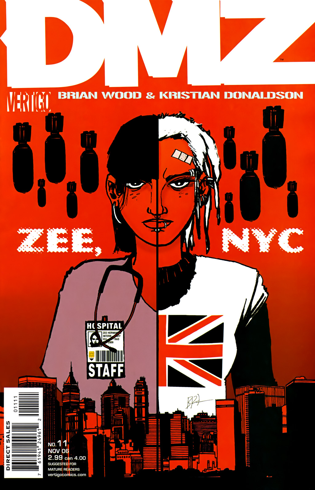 Read online DMZ (2006) comic -  Issue #11 - 1
