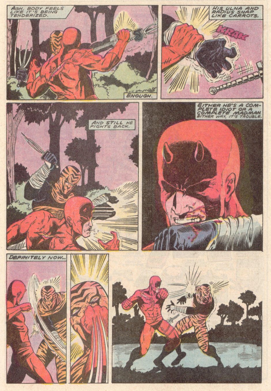 Read online Daredevil (1964) comic -  Issue #258 - 21