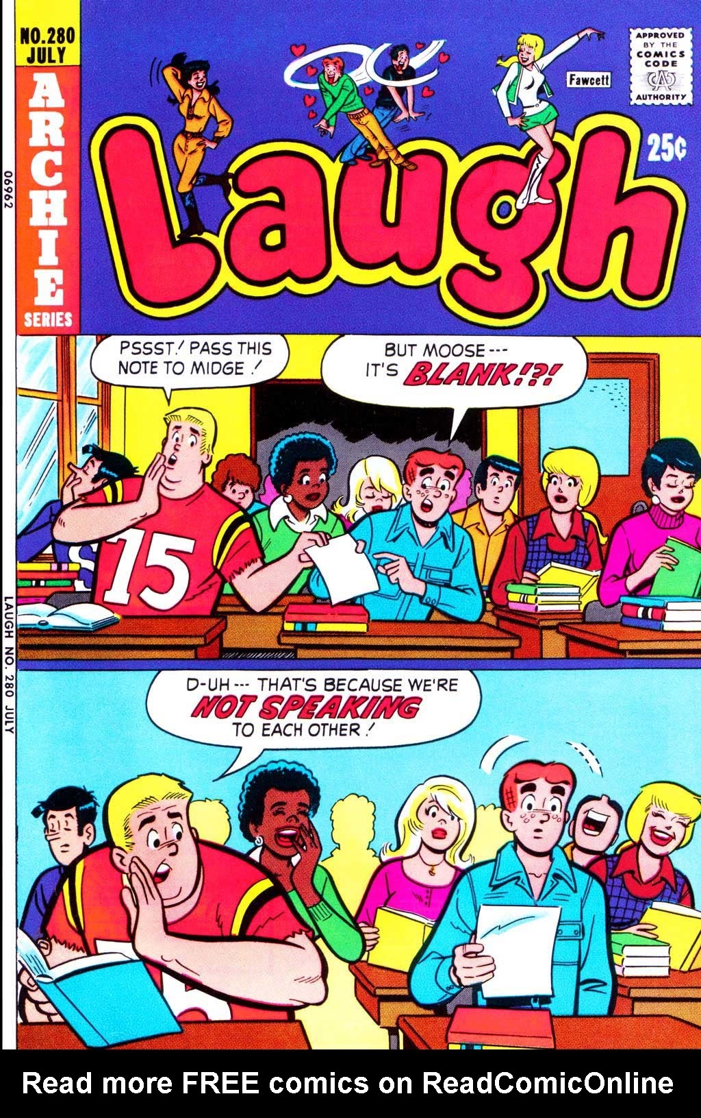 Read online Laugh (Comics) comic -  Issue #280 - 1
