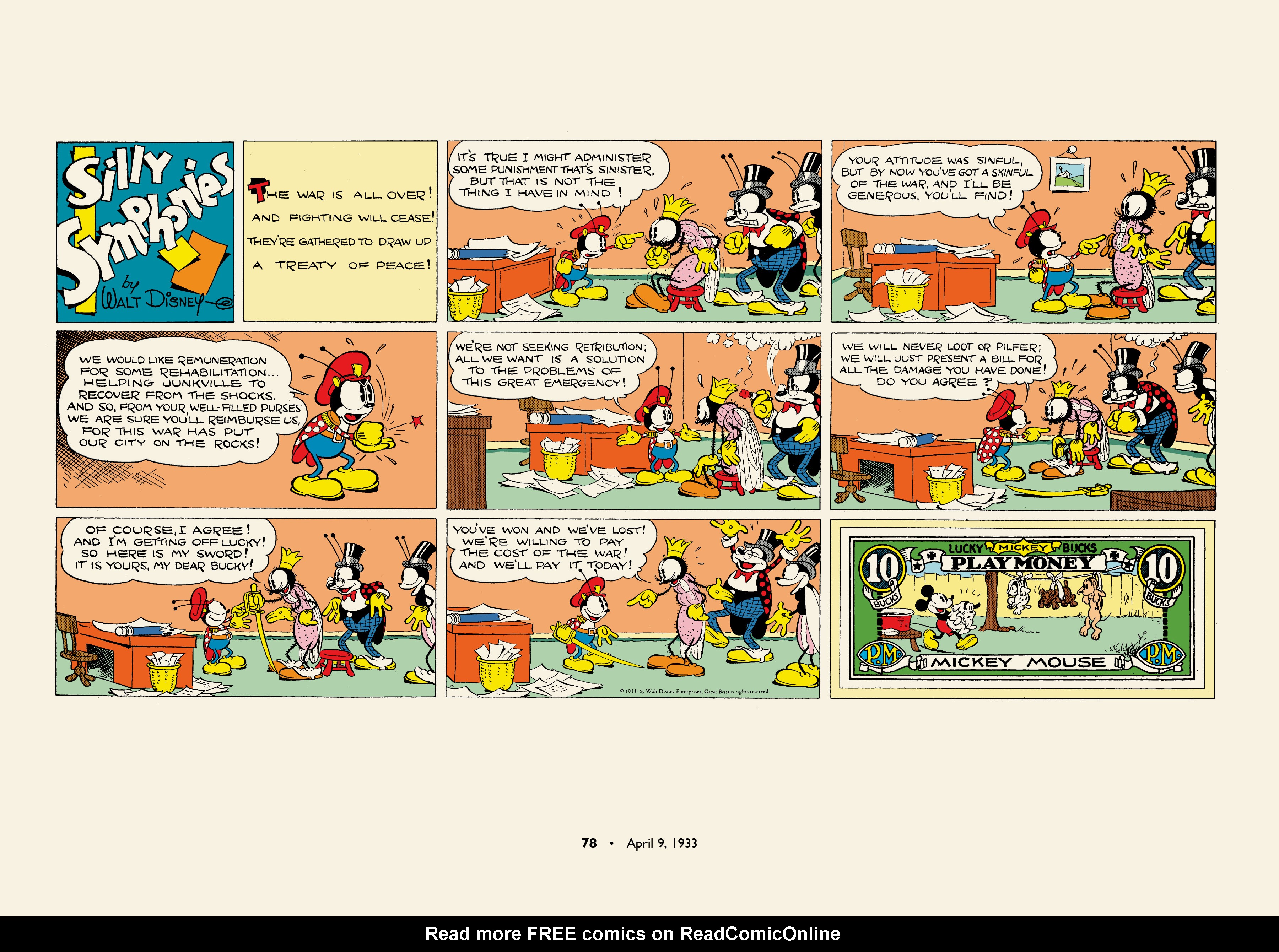 Read online Walt Disney's Silly Symphonies 1932-1935: Starring Bucky Bug and Donald Duck comic -  Issue # TPB (Part 1) - 78