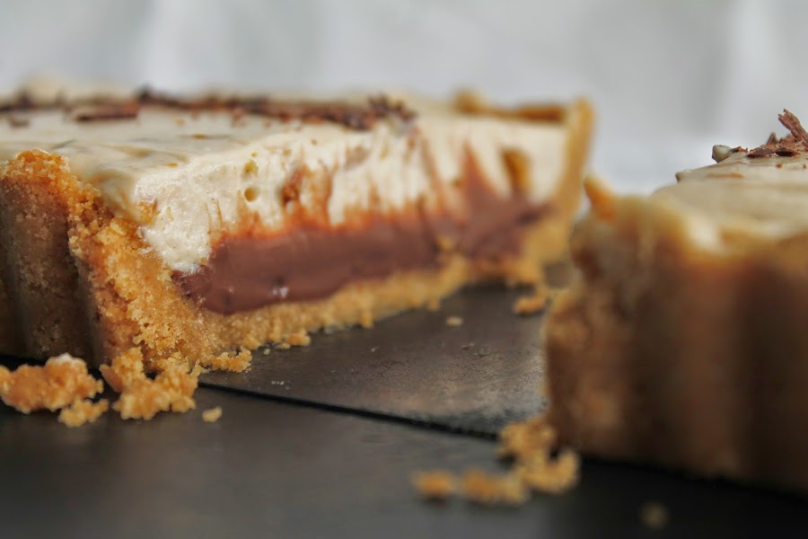 Receta Tarta de crema de cacahuete