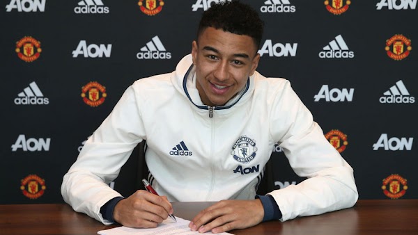 Oficial: El Manchester United renueva hasta 2021 a Lingard