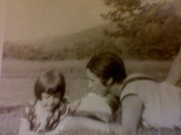 Louise and daughter Anne in Ashfield, Mass. circa 1926