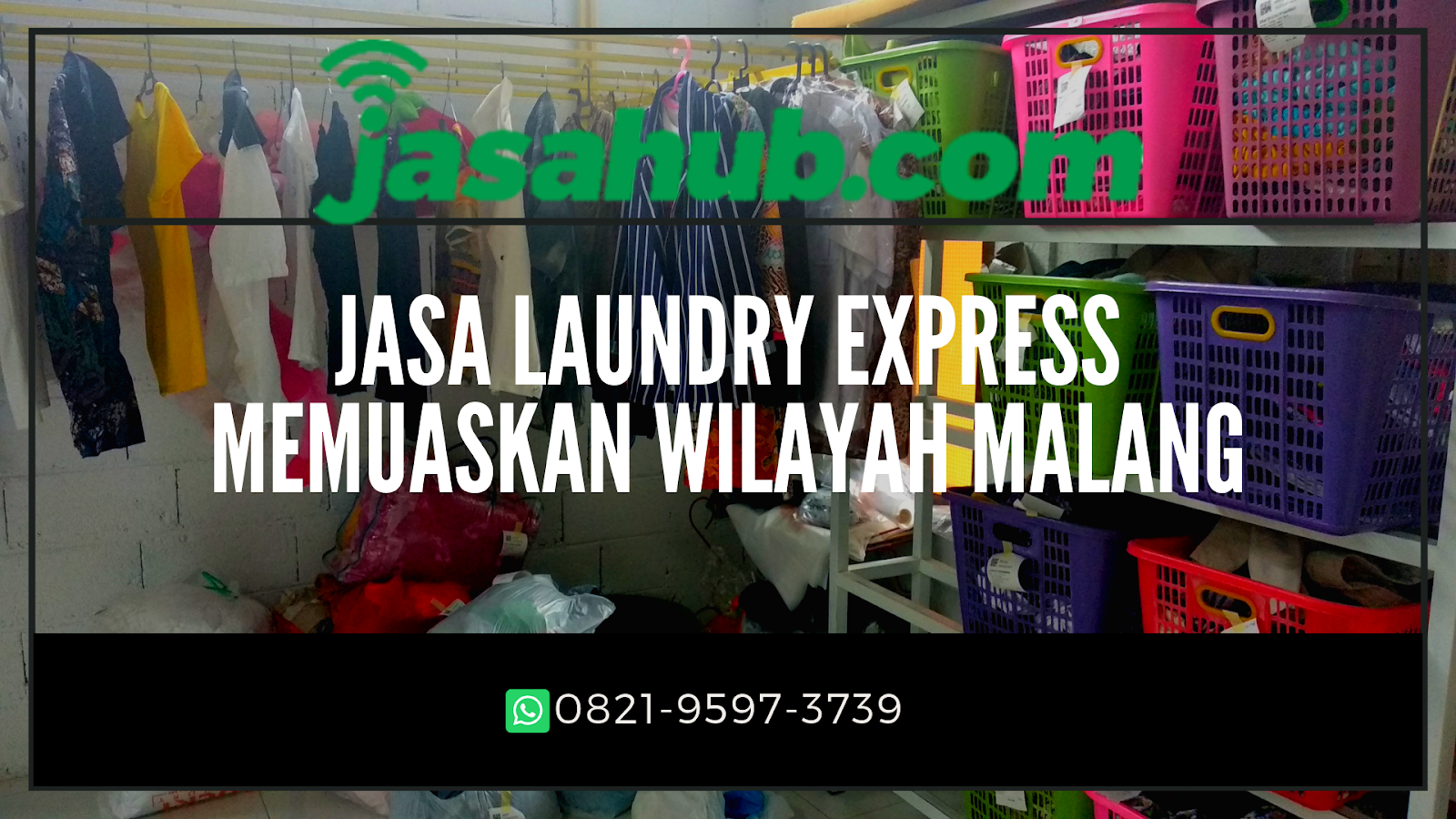 Jasa Laundry Antar Jemput Call/WA 082195973739, Laundry Express Malang